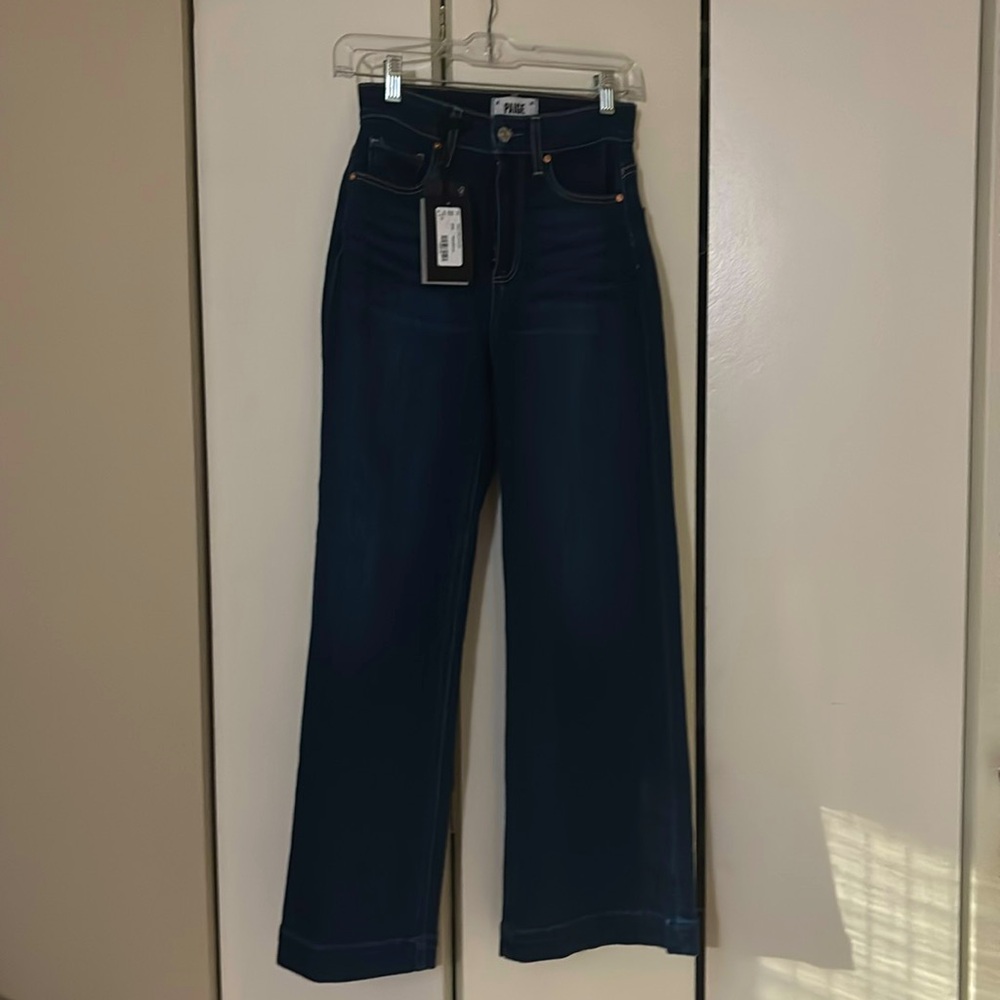 Paige Spotlight Wide Leg Denim size 26